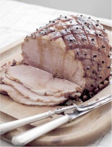 Slow Cooked Molasses Ham
